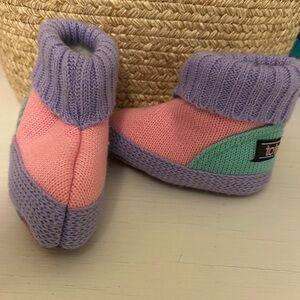 Totes Toastie knitted bootie slippers